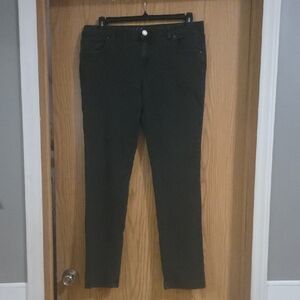 Inc Denim Women's Jeans; Skinny Leg; Black